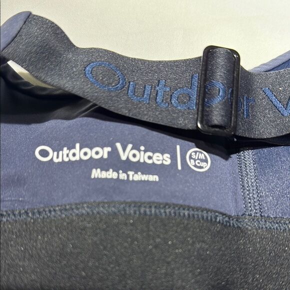 Outdoor Voices Circuit Bra Women's Dark Sky Sports Bra S/M B NWNT - Picture 6 of 7